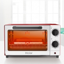 海尔（Haier）家用电烤箱10升 GD-10R 多功能大容量10L烘焙小烤箱微波炉式 GD-10R