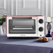 海尔（Haier）家用电烤箱10升 GD-10R 多功能大容量10L烘焙小烤箱微波炉式 GD-10R
