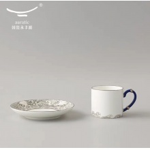 永丰源先生瓷海上明珠4头咖啡杯碟茶杯对杯