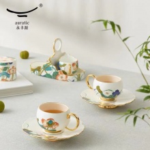 永丰源幸福礼-幸福和鸣18头陶瓷茶咖具套装